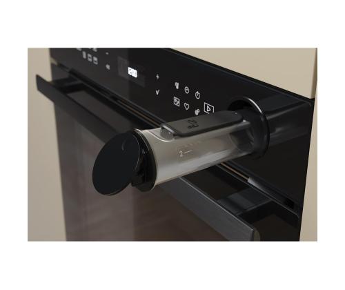 Whirlpool, 73 L, pyrolyyttinen puhdistus, musta - Integroitu uuni