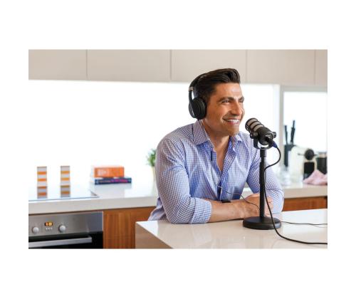 RODE PodMic, XLR, musta - Mikrofoni - Mikrofoni