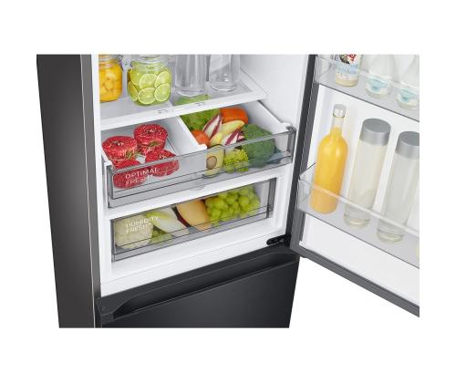 Samsung BeSpoke, 203 cm, 390 L, mattamusta - Jääkaappi