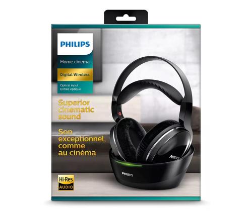 Philips SHD8850, musta - Langattomat kuulokkeet kotiin