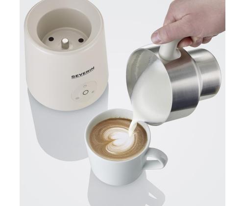 Severin Spuma Lite, 0,4 L, beige - Maidonvaahdotin (induktio)