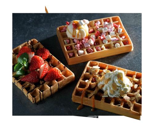 Tefal OptiGrill 4in1 & 2in1, lisävaruste, musta - Vohvelilevyt