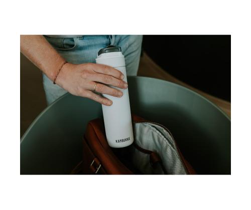 Kambukka Elton Eristetty, valkoinen, 600 ml - Vesipullo