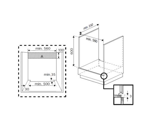 Beko, Beyond, katalyyttinen takaseinä, 72 L, valkoinen - Integroitu uuni