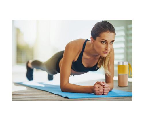 Tefal Lightmix, 300 ml, keltainen - Johdoton tehosekoitin