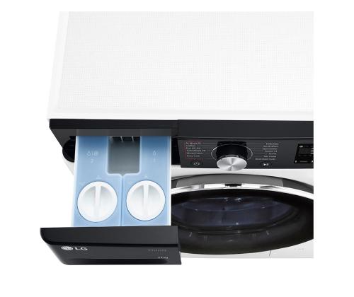 LG, 11 kg, syvyys 56,5 cm, 1400 rpm - Edestä täytettävä pesukone