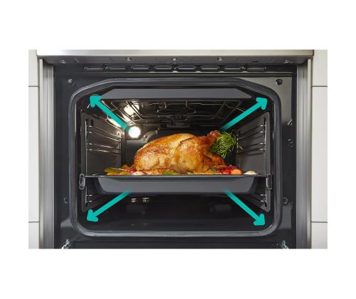 Gorenje, 11 toimintoa, 71 L, leveys 60 cm, musta - Keraaminen keittotaso