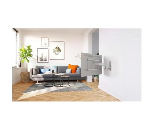 Vogelin TVM 3643 Full-Motion, 180º, 40´´ - 77´´, valkoinen - TV-seinäteline
