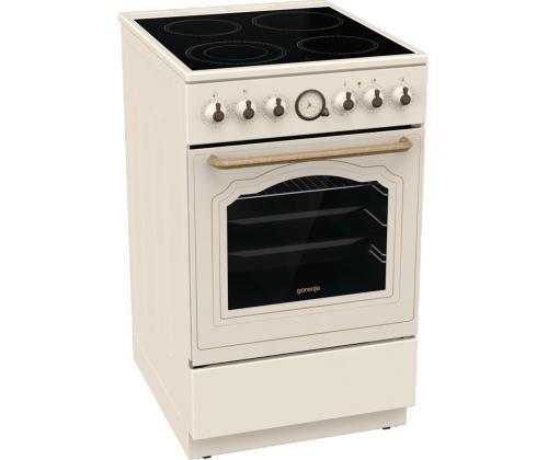 GORENJE, retro, 11 toimintoa, 70 L, beige - Keraaminen keittotaso