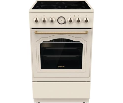GORENJE, retro, 11 toimintoa, 70 L, beige - Keraaminen keittotaso