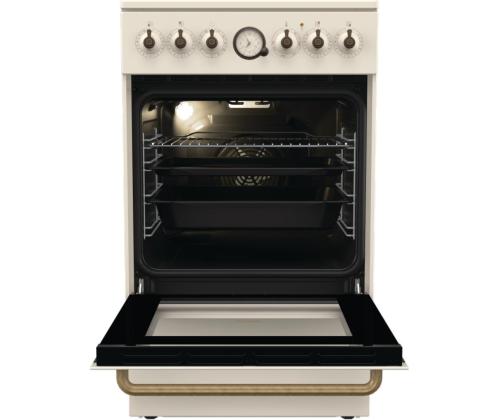 GORENJE, retro, 11 toimintoa, 70 L, beige - Keraaminen keittotaso