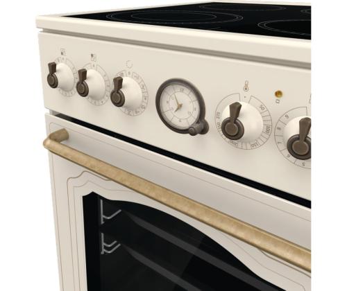 GORENJE, retro, 11 toimintoa, 70 L, beige - Keraaminen keittotaso