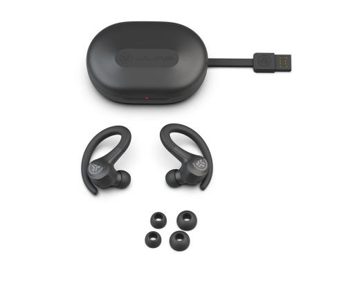 JLAB Go Air Sport, musta - Täysin langattomat kuulokkeet