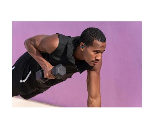 JLAB Go Air Sport, musta - Täysin langattomat kuulokkeet