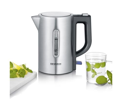 SEVERIN Mini, 0,5 L, 1100 W, ruostumaton teräs - Matkakeitin