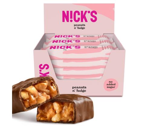 Suklaa NICK´S Peanuts N´ Fudge 40g