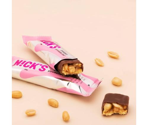 Suklaa NICK´S Suolattu pähkinäproteiinipatukka 50g
