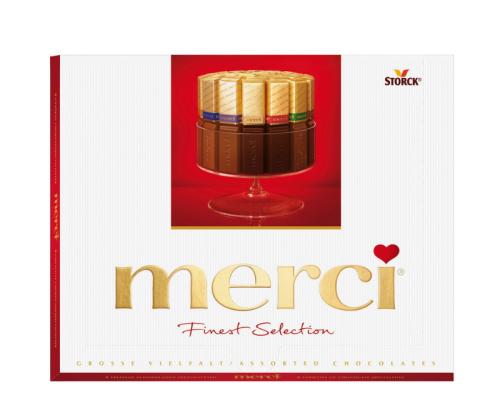 Suklaavalikoima MERCI 8 250g