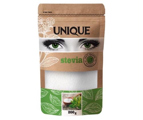 Sokerinkorvike makeutusaine Stevia UNIQUE 200g