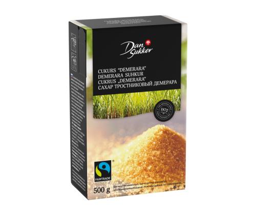 Sokeri Demerera 500g ruskea