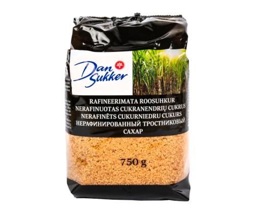 Sokeri tumma DAN SUGAR ruokosokeri 750g