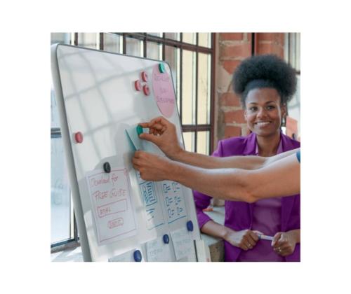 Taulumagneetti NOBO 13mm valkoinen 10 kpl