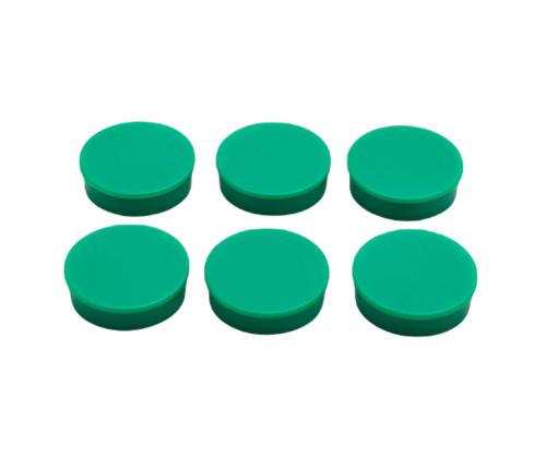 Valkotaulu magneetit DAHLE 24mm vihreä 6kpl