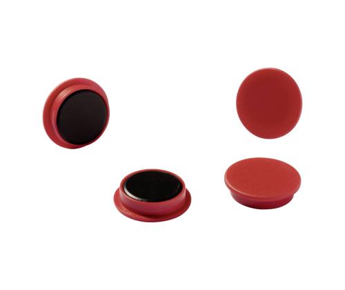 Liitutaulumagneetit DAHLE 32mm punainen 4kpl