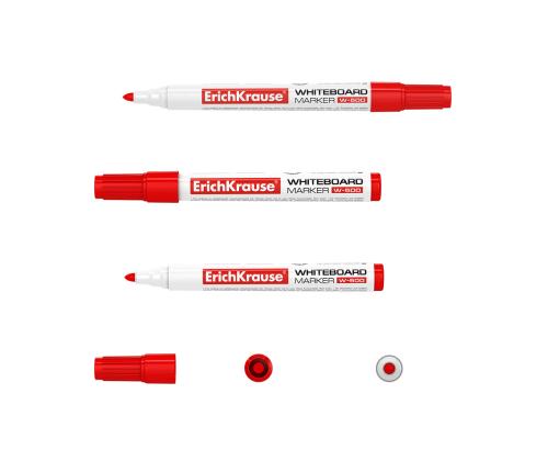 Valkotaulukynä Erich Krause punane pyöreä kärki