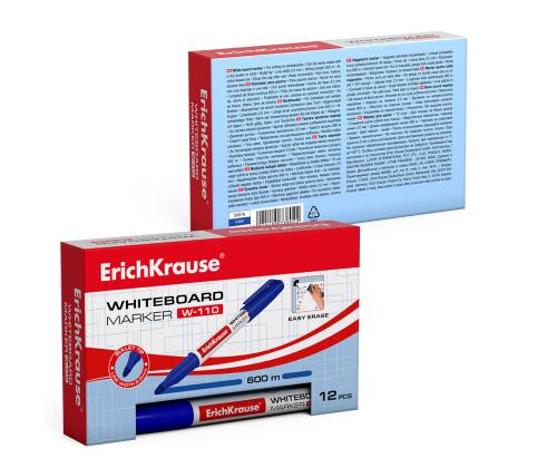 Liitutaulu tussi ERICH KRAUSE W-110, sininen