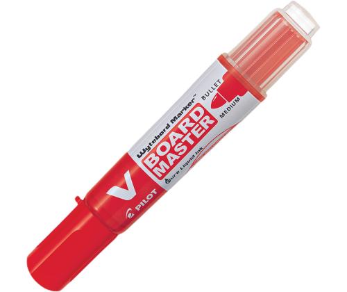 Valkotaulukynä Pilot Boardmaster punainen