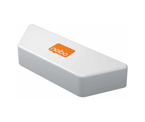 Taulunpuhdistusaine magneetilla NOBO valkoinen vaihdettavilla huopatyynyillä