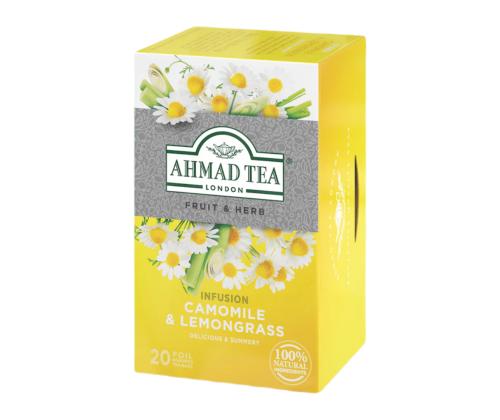 Yrttitee AHMAD kamomilla/sitruunaruoho 20 kpl kirjekuoressa