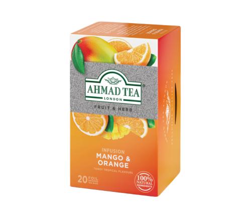 Yrttitee AHMAD mango ja appelsiini 20 kpl kirjekuoressa