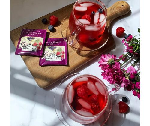 Yrttitee AHMAD marjasekoitus/hibiscus 20 kpl kirjekuoressa