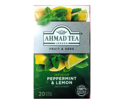 Yrttitee AHMAD minttu/sitruuna 20 kpl kirjekuoressa