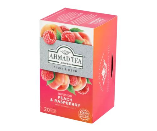 Yrttitee AHMAD persikka ja vadelma 20 kpl kirjekuoressa