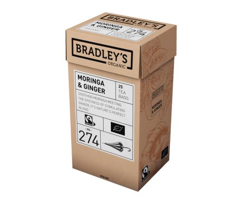 Yrttitee BRADLEYS no. 274 Moringa Ginger 25 kpl