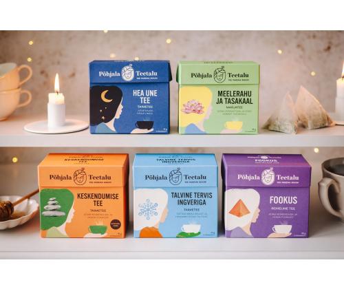 Yrttitee POHJOIS TEA FARM Kamomilla 16 kpl