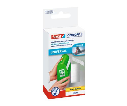 Teippi TESA 20mmx1m valkoinen