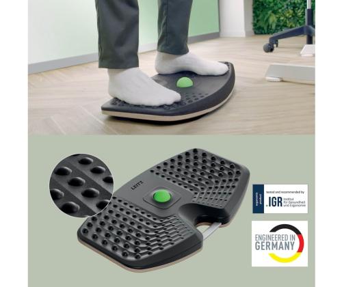 LEITZ Ergo Balance Board 54x32cm harmaa