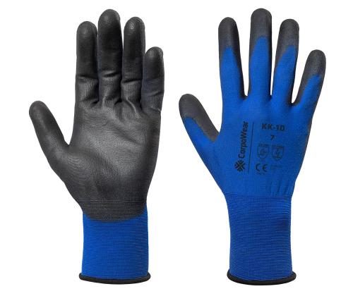 Työhanskat kosketusherkkä nylon KK10 L/9