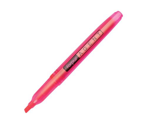 Tekstimerkki AGENT pinkki