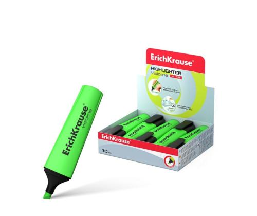 Tekstimarker ERICH KRAUSE V-12 roheline