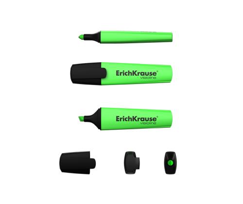 Tekstimarker ERICH KRAUSE V-12 roheline