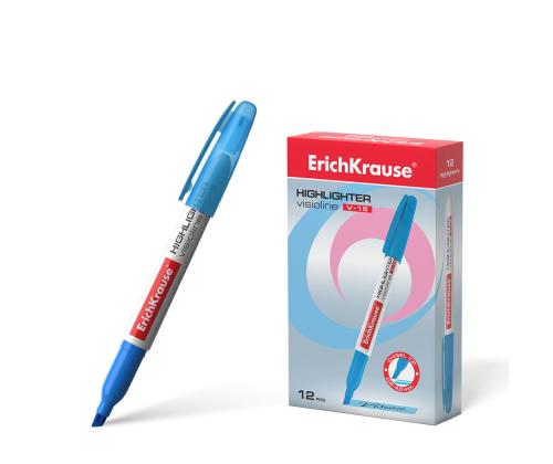 Tekstimarker ERICH KRAUSE V-15 helesinine