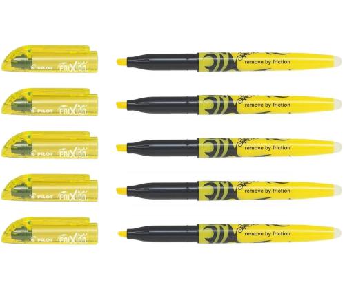 Korostuskynä Pilot Frixxion keltainen