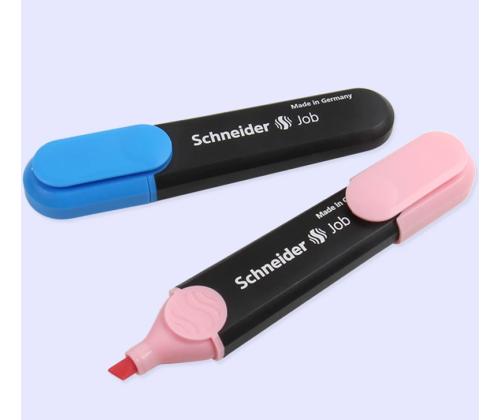 Sarja tekstimerkkejä SCHNEIDER 150 4 värin pakkauksessa