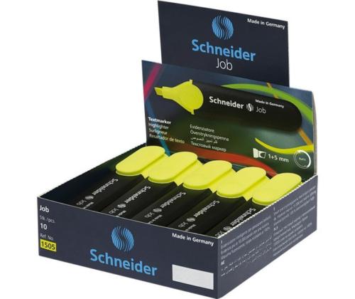 Tekstimerkki SCHNEIDER Job 150 keltainen