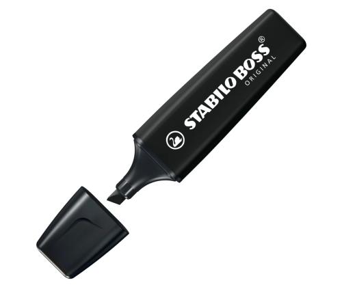 Tekstimerkki STABILO Bossmusta